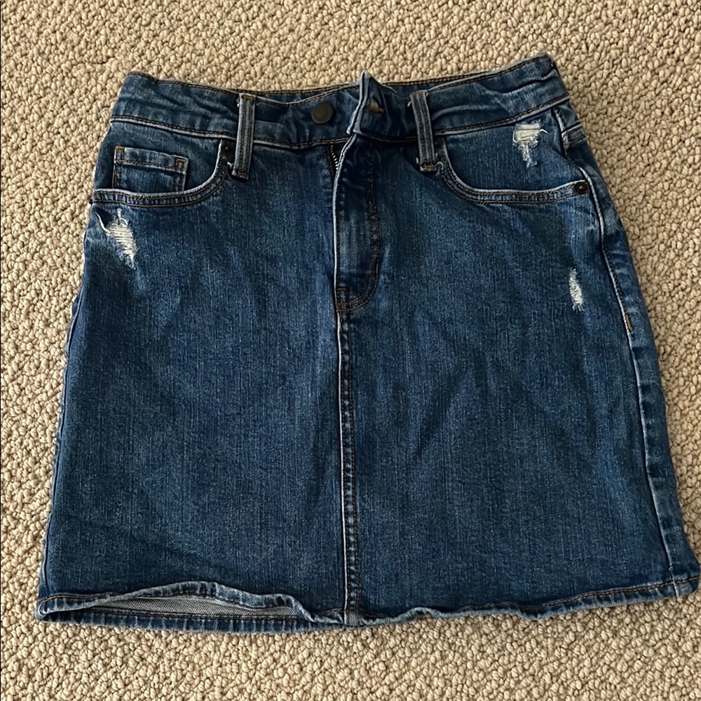 Denim Blue Skirt